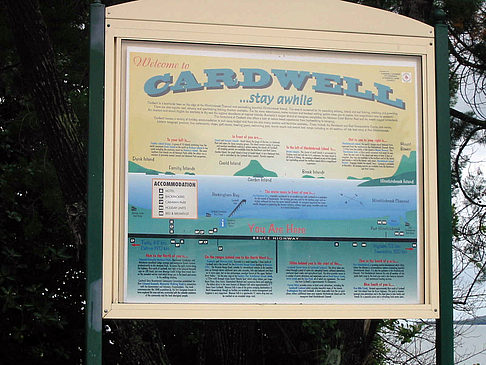 Fotos Schild von Cardwell