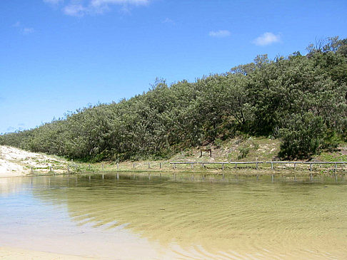 Strand von Eli Creek Foto 